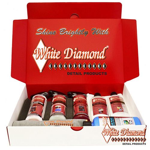 White Diamond Detail Products Gift Box Set