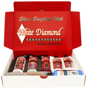 White Diamond Detail Products Gift Set Box